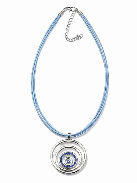 COLLEZIONE ALESSANDRO Kette mit Anhänger "Bergamo" runder Anhänger günstig online kaufen