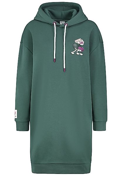 SUBLEVEL Sweatkleid Damen Kleid aus Sweatmaterial mit Cartoonprint günstig online kaufen