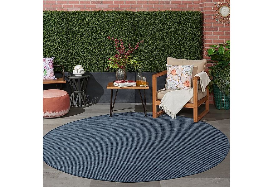 Jimri Outdoorteppich Key West, Rund, Outdoor Teppich Balkonteppich Terassen günstig online kaufen