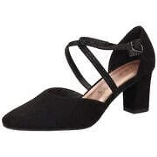 Via della Rosa Spangenpumps Damen schwarz günstig online kaufen