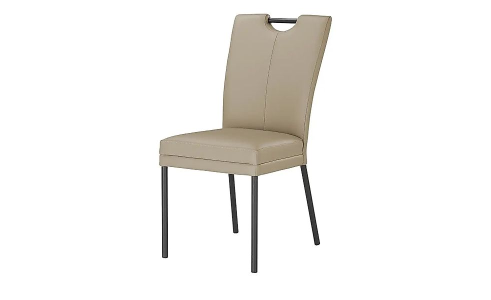 Wohnwert Polsterstuhl mit Griff Mia ¦ beige ¦ Maße (cm): B: 46 H: 98 T: 58. günstig online kaufen