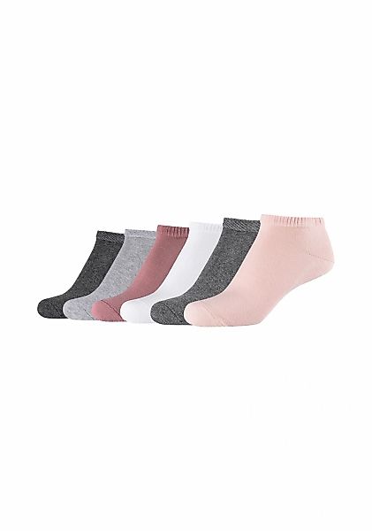 MUSTANG Kurzsocken "casual" 6 Paar tlg. mit elastischem Komfortbund günstig online kaufen