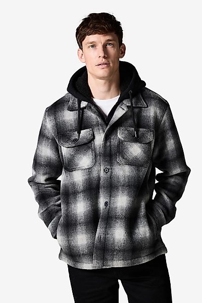 Next Hemdjacke Karierte Hemdjacke mit Teddyfutter günstig online kaufen