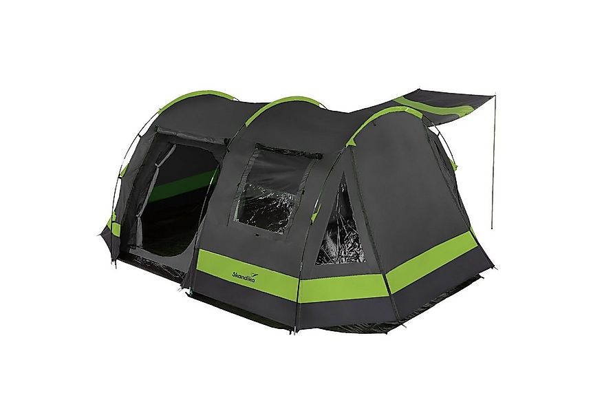 Skandika Tunnelzelt Campingzelt, Familienzelt, Kambo 6, mit dunkler Schlafk günstig online kaufen