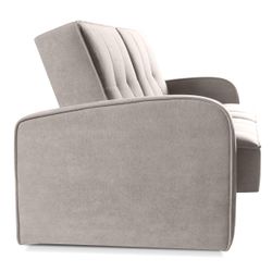 Beautysofa Schlafsofa PAVO 3-Sitzer mit Armlehnen, günstig online kaufen