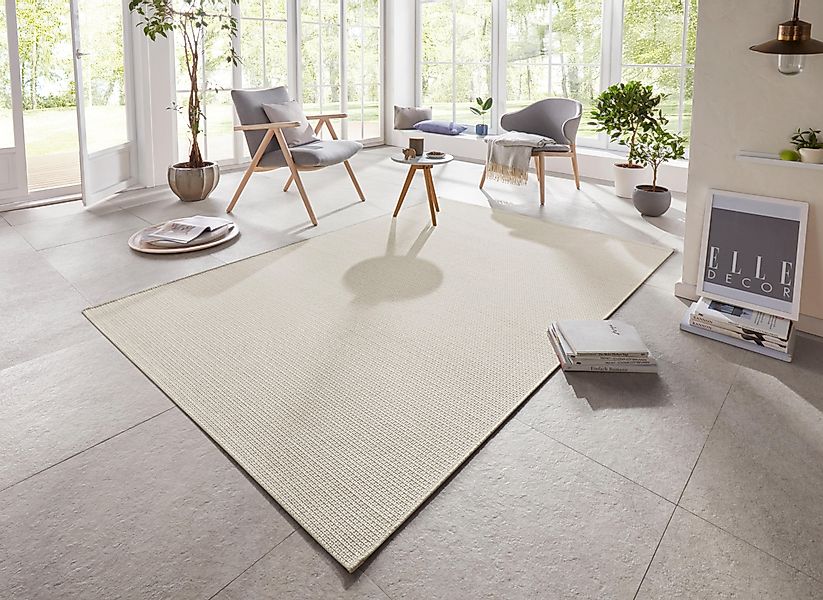 ELLE DECORATION Teppich »Millau«, rechteckig, 4 mm Höhe, Flachgewebe, In-& günstig online kaufen