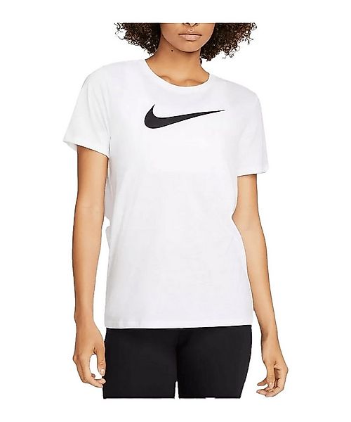 Nike Laufshirt Nike Performance Swoosh T-Shirt Damen Weiß default günstig online kaufen
