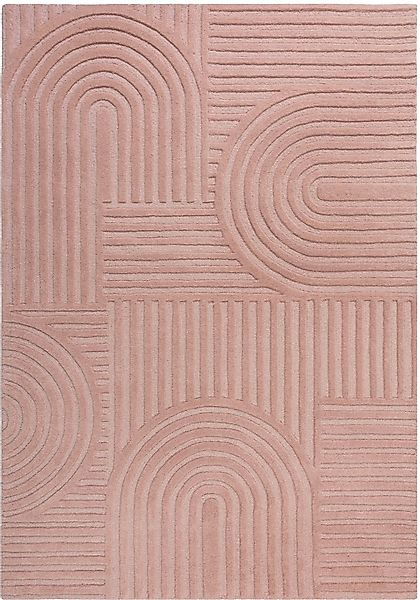 FLAIR RUGS Wollteppich Zen Garden, Höhe: günstig online kaufen