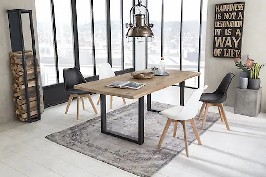 SIT Esstisch »Tops&Tables«, mit Tischplatte aus Wildeiche, mit Baumkante we günstig online kaufen