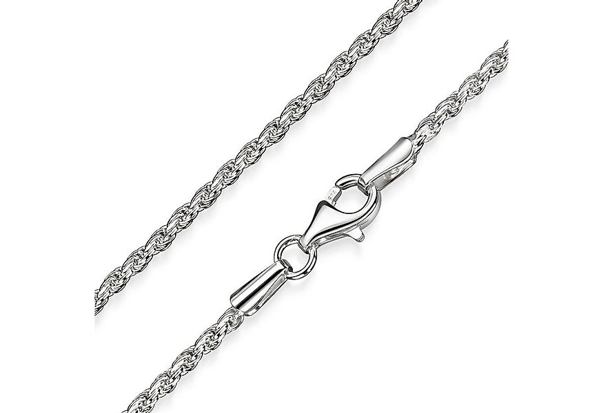 Materia Silberkette Damen Silber Kordelkette gewalzt 40-80cm K42, 925 Sterl günstig online kaufen
