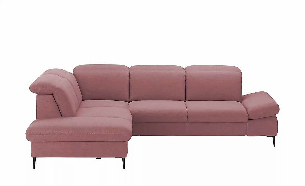 uno Ecksofa  Serra ¦ rosa/pink ¦ Maße (cm): B: 268 H: 81 T: 215.0 Polstermö günstig online kaufen