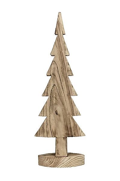 finehomegarden Dekofigur Holz Tanne Baum Dekotanne zum Stellen H60cm/H80cm/ günstig online kaufen
