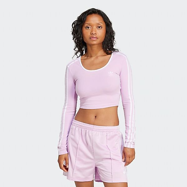 adidas Originals Langarmshirt "3S LS CROP" günstig online kaufen