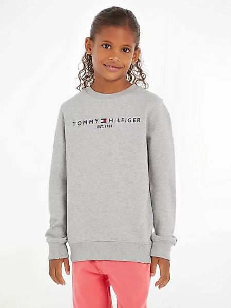 Tommy Hilfiger Sweatshirt ESSENTIAL SWEATSHIRT mit Tommy Hilfger Logo-Schri günstig online kaufen