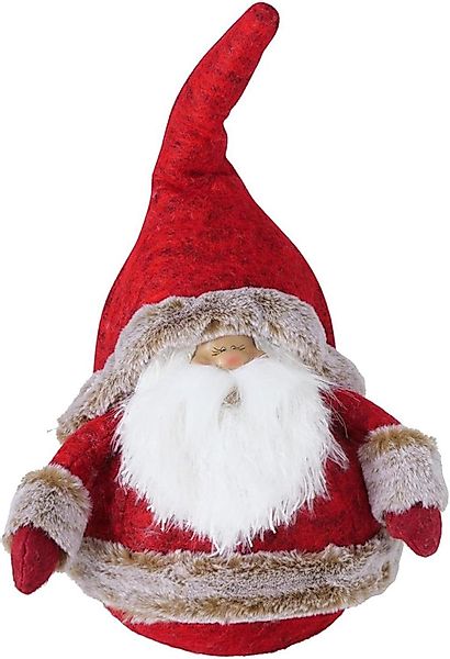 BOLTZE Bodentürstopper Plüsch Weihnachtsmann 32cm Weihnachten günstig online kaufen