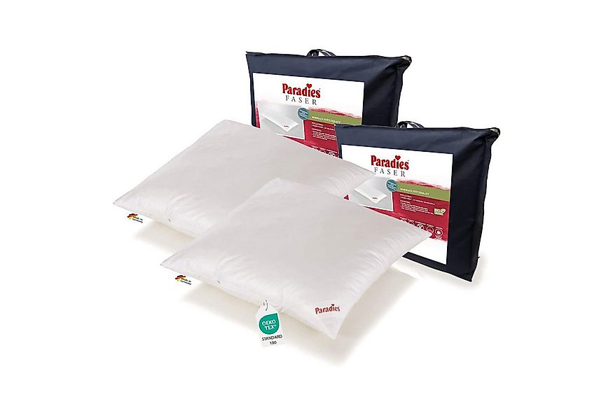 Paradies Kunstfaserkopfkissen 2 Stück Paradies Softy extra Kopfkissen Kisse günstig online kaufen