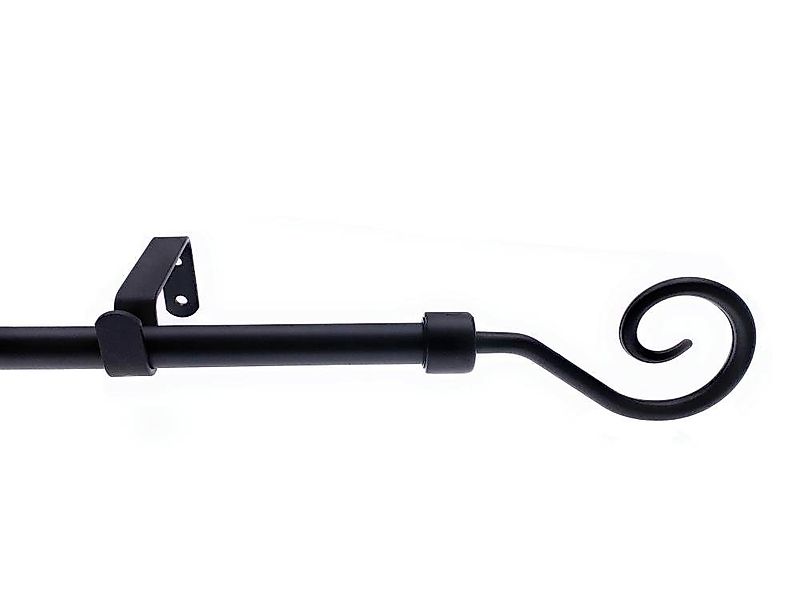 DécoProfi Gardinenstange Gardinenstange SPIRALE ausziehbar, 1-läufig, günstig online kaufen