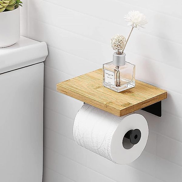 BlingBin Toilettenpapierhalter Klopapierhalterung Ohne Bohren, Klopapierhal günstig online kaufen