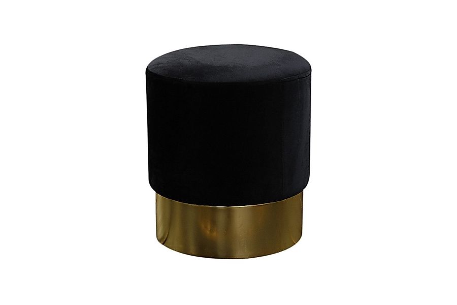 KAWOLA Hocker LIZA, Polsterhocker Pouf Velvet günstig online kaufen