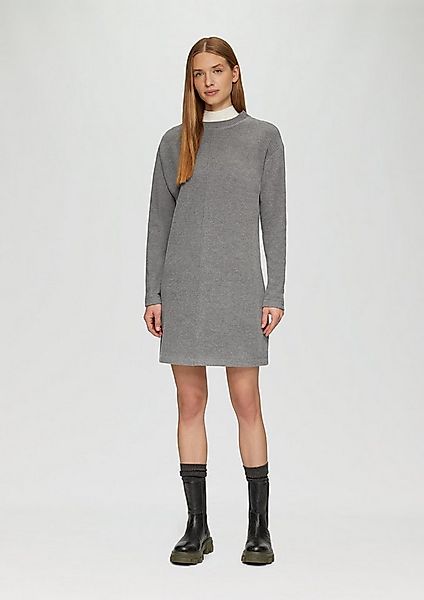 s.Oliver Minikleid Kleid Weiches Sweat-Kleid mit Ziernaht günstig online kaufen