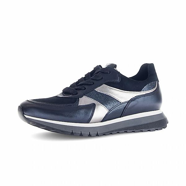 Gabor Sneaker "Sneaker low Materialmix Leder" günstig online kaufen