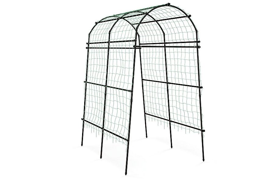 COSTWAY Rankgitter, für Kletterpflanzen, mit PE-beschichteter Metallstruktu günstig online kaufen