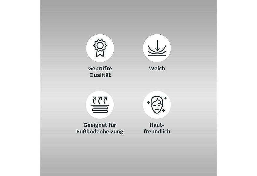 my home Hochflor-Teppich Carla, rechteckig, Höhe: 40 mm, super soft, Teppic günstig online kaufen