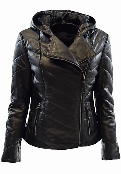 Zimmert Leather Lederjacke Elda Stepp-Lederjacke aus weichem Leder mit Kapu günstig online kaufen