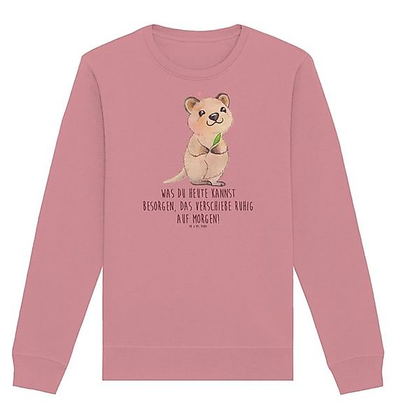 Mr. & Mrs. Panda Longpullover Größe L Quokka Happy - Canyon Pink - Geschenk günstig online kaufen