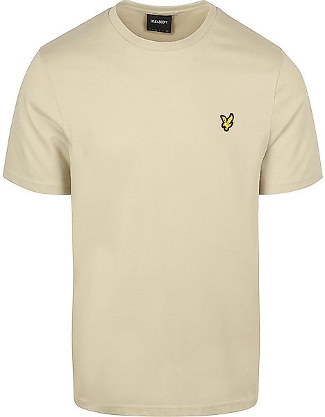 Lyle and Scott T-shirt Greige - Größe S günstig online kaufen