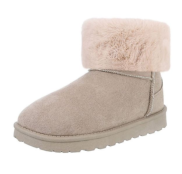 Ital-Design Damen Snowboots Freizeit Snowboots (88460404) Flach Flache Stie günstig online kaufen