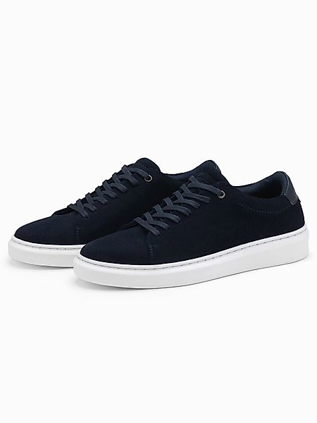 OMBRE Klassische Herren-Sneakers aus weichem Wildleder günstig online kaufen