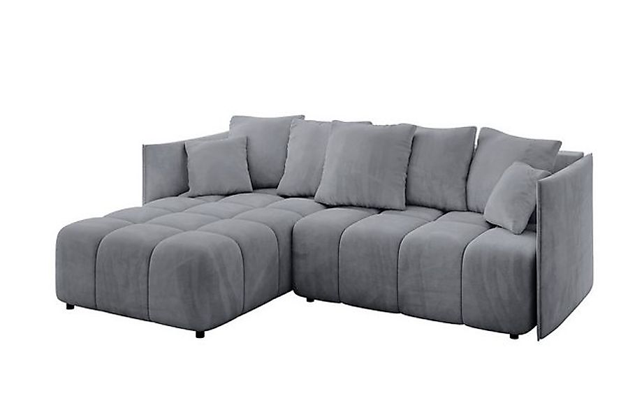 ALTDECOR Ecksofa LONLI-L, Couch mit Schlaffunktion, Stauraum Wohnlandschaft günstig online kaufen