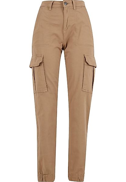 URBAN CLASSICS Stoffhose "Urban Classics Damen Ladies Cotton Twill Utility günstig online kaufen