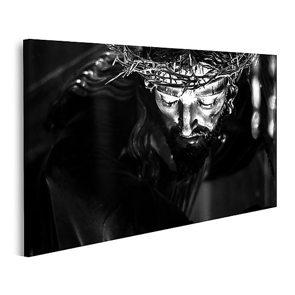 islandburner Leinwandbild Bild auf Leinwand Schwarzer günstig online kaufen