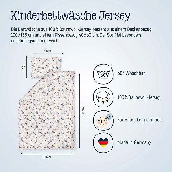 Julius Zöllner Kinderbettwäsche Little Otti, Jersey, günstig online kaufen