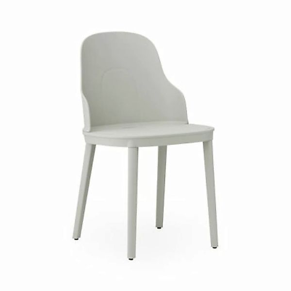 Stuhl Allez OUTDOOR plastikmaterial grau - Normann Copenhagen - Grau günstig online kaufen
