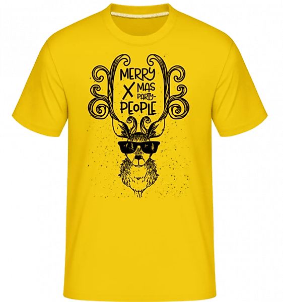 Merry Xmas Party People · Shirtinator Männer T-Shirt günstig online kaufen