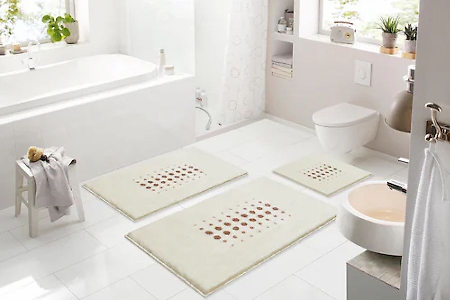 Grund Badematte »Siria« Höhe 20 mm rutschhemmend beschichtet fußbodenheizun günstig online kaufen