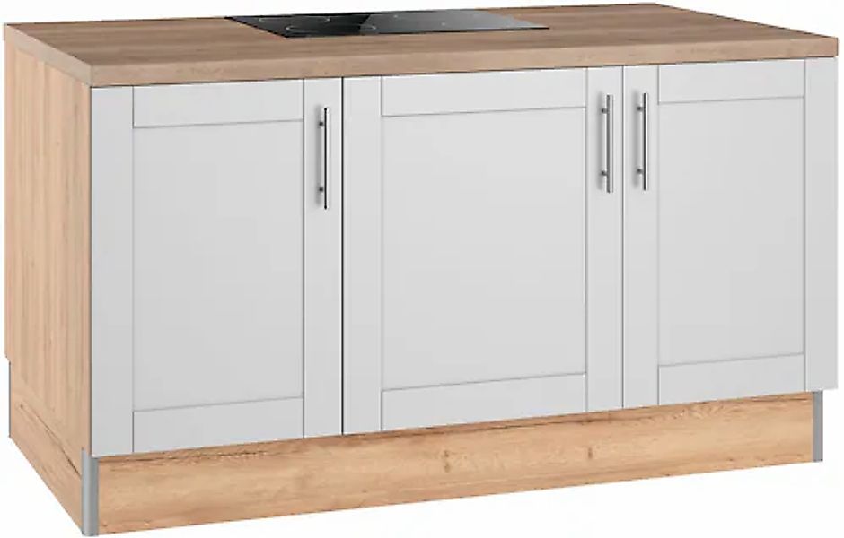 KOCHSTATION Kochinsel »KS-Ahus«, Kücheninsel, Breite 160 cm, wahlw. mit E-G günstig online kaufen