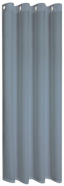 Gerster Vorhang "Ilia" Ösen 1 Stk. tlg. HxB: 235x140, klasischer Uni Ösensc günstig online kaufen