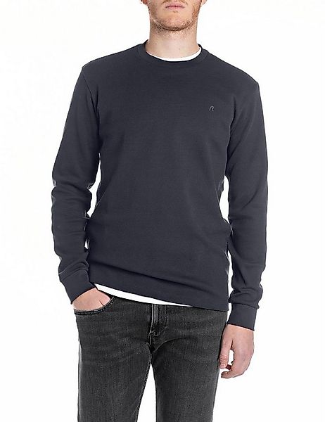 Replay Longsleeve Regular Fit, Rundhalsform günstig online kaufen