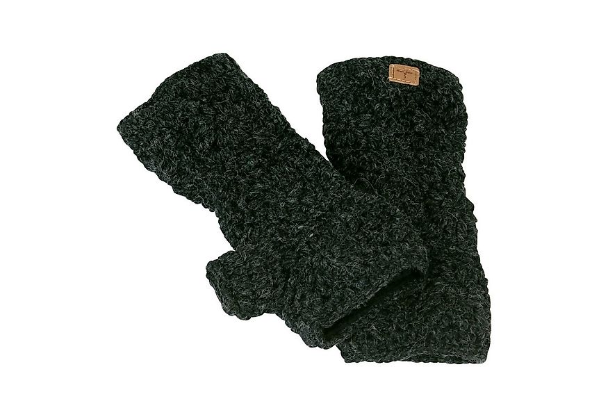 BUDDHA arts&more Armstulpen Pulswärmer mit Blumenmuster Handarbeit aus Nepa günstig online kaufen