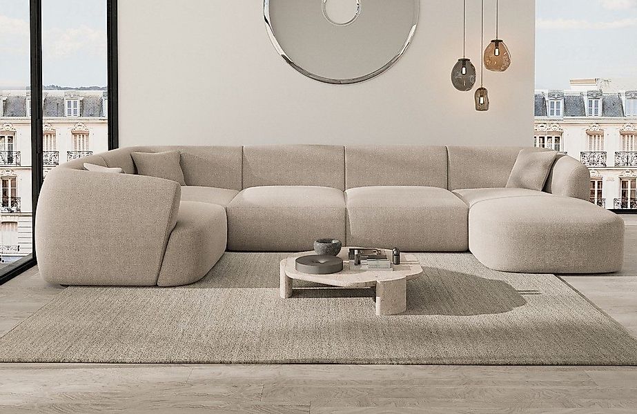 Sofa Dreams Wohnlandschaft Polster Sofa Stoff günstig online kaufen