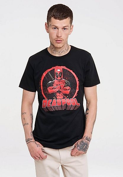 LOGOSHIRT T-Shirt Marvel Comics - Deadpool mit lizenziertem Print günstig online kaufen