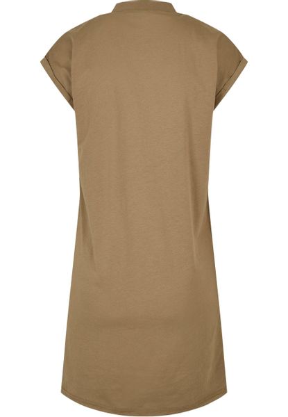 URBAN CLASSICS Shirtkleid "Urban Classics Damen Ladies Turtle Extended Shou günstig online kaufen