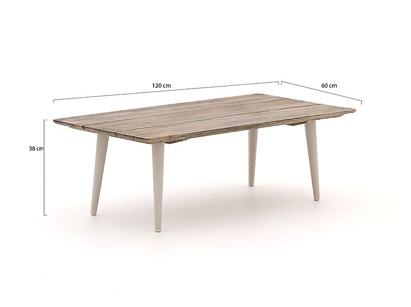 ROUGH-K Loungetisch 120x60x40cm günstig online kaufen