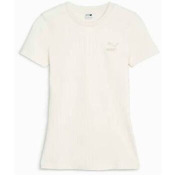 Puma  T-Shirts & Poloshirts Camisetas Mujer Modèle Classics Ribbed Slim günstig online kaufen