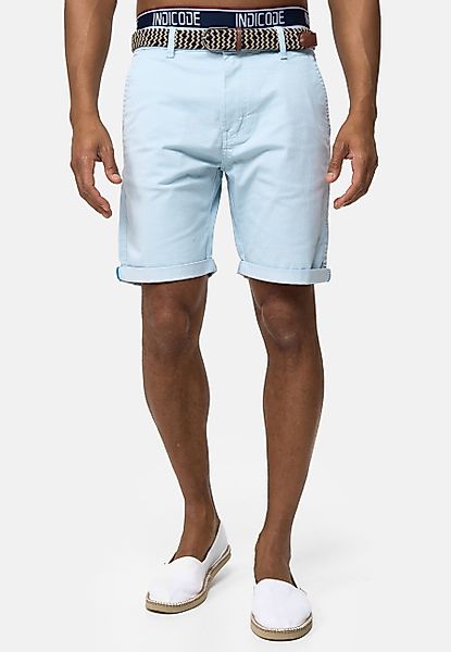Indicode Chinoshorts Baltin aus elastischer Baumwoll-Qualität günstig online kaufen
