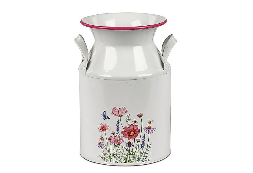 formano Übertopf Blumenwiese, Höhe: 21cm, Farbe: Weiß, Motiv: Blumen günstig online kaufen